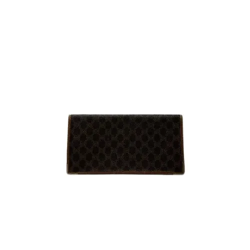 Pre-owned Leather Wallet - Celine Vintage - Modalova