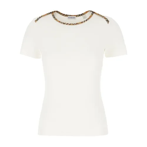 Logo Cotton T-shirt - Burberry - Modalova