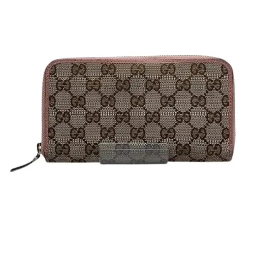 Cartera de lona Pre-owned - Gucci Vintage - Modalova