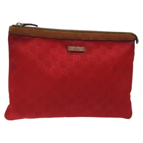 Pre-owned Nylon clutches - Gucci Vintage - Modalova
