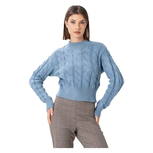 Twisted Ribbed Effect Sweater - Kocca - Modalova