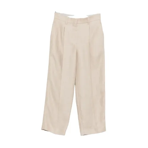 Cropped Trousers - Brunello Cucinelli - Modalova