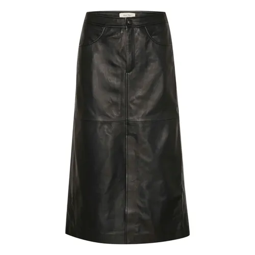 Schwarzer A-Linien-Lederrock - Part Two - Modalova