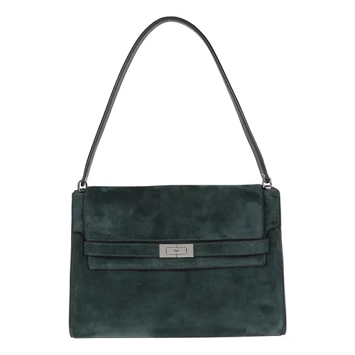Suede Large Shoulder Bag - Tory Burch - Modalova