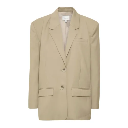 Casual Blazer with Classic Collar - Gestuz - Modalova