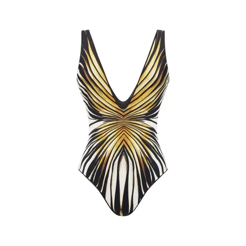 Golden Ray One-Piece Swimsuit - Roberto Cavalli - Modalova