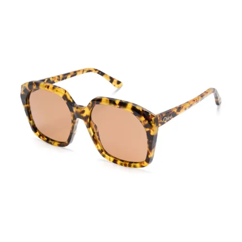 Gafas de Sol Marrones con Cristales - Chloé - Modalova