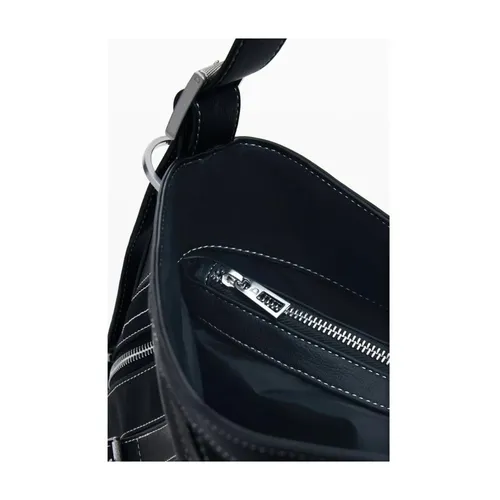 Polyethylene Handbag with Textured Finish - Desigual - Modalova