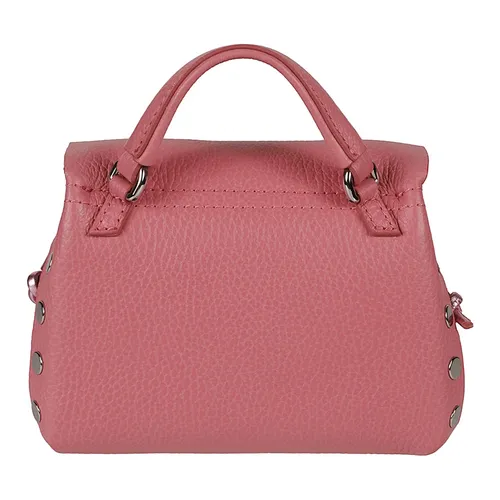Pink Leather Top Handle Bag - Zanellato - Modalova