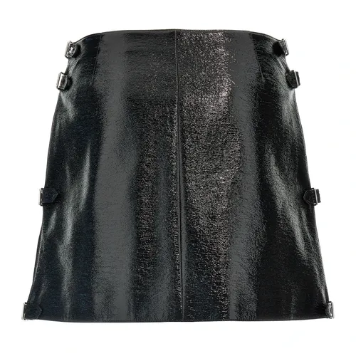 Mini Multi Sangle Vinyl Skirt - Courrèges - Modalova
