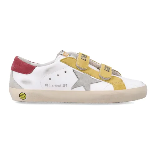 Old School Leather Sneakers - Golden Goose - Modalova