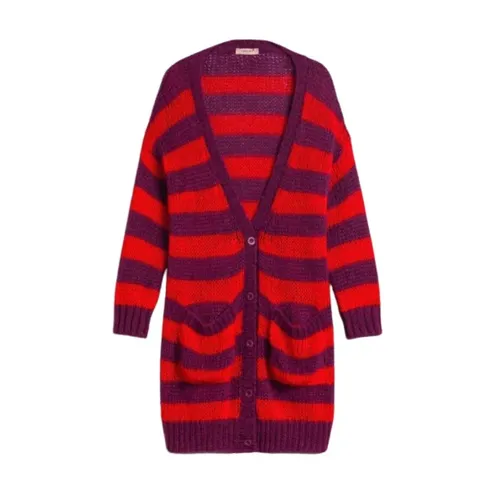 Striped Maxi Cardigan - Twinset - Modalova