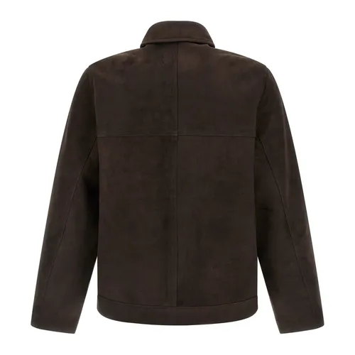 Fiore Suede Jacket - Giorgio Brato - Modalova