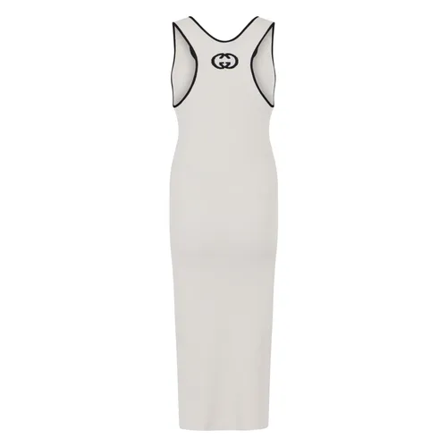 Knit midi dress - Gucci - Modalova