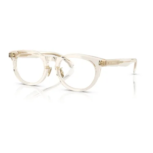 Transparent Beige Eyewear Frames Me2004D - Moncler - Modalova
