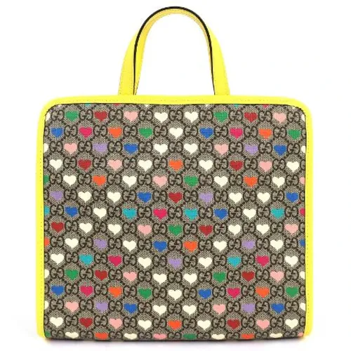 Pre-owned Canvas Handbag - Gucci Vintage - Modalova