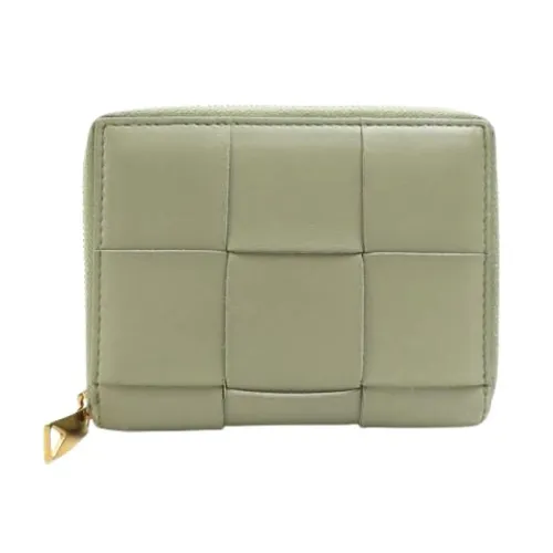 Pre-owned Leather Wallet - Bottega Veneta Vintage - Modalova