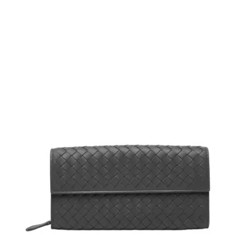 Pre-owned Leather Wallet - Bottega Veneta Vintage - Modalova