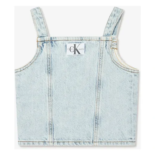 Strap Denim Top - Calvin Klein - Modalova