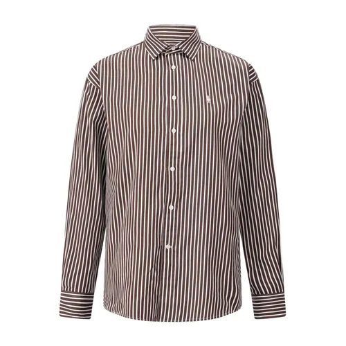 Gestreiftes Baumwoll-Relaxed-Fit-Hemd - Polo Ralph Lauren - Modalova