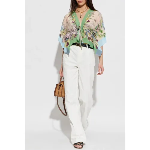 Silk Top - Etro - Modalova