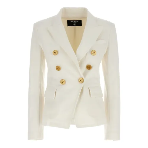 Double-breasted Blazer - Balmain - Modalova