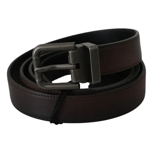 Durable Leather Belt - Dolce & Gabbana - Modalova