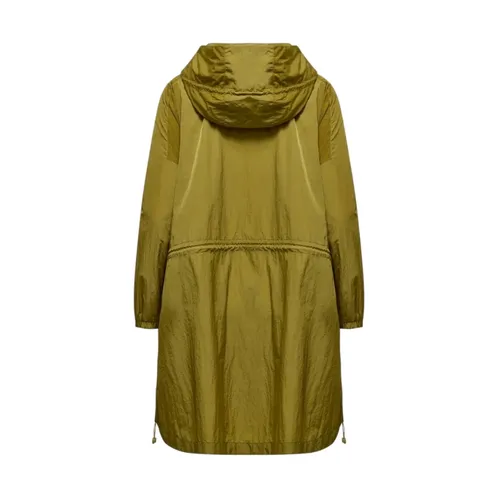 Green Parka with Elastic Drawstring - BomBoogie - Modalova