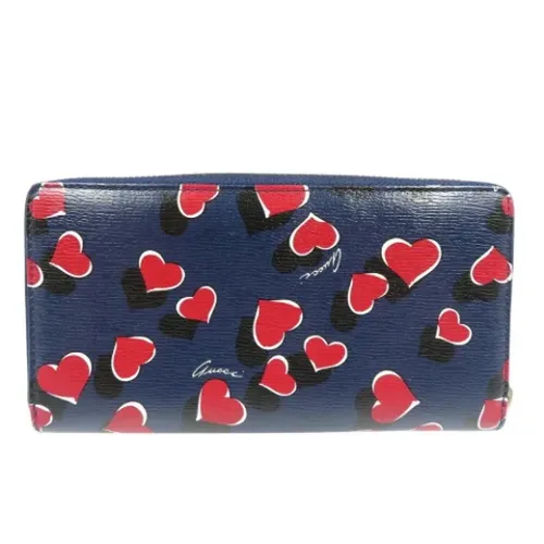 Pre-owned Leather Wallet - Gucci Vintage - Modalova