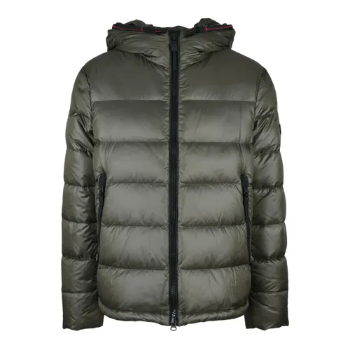 Down Jacket with Zip Pockets - Peuterey - Modalova