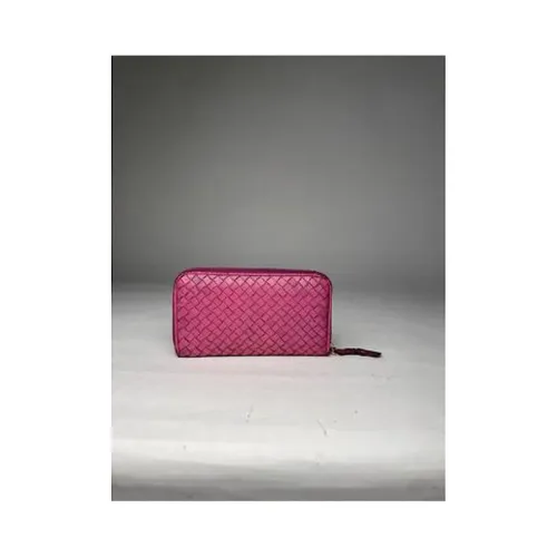 Pre-owned Leather Wallet - Bottega Veneta Vintage - Modalova