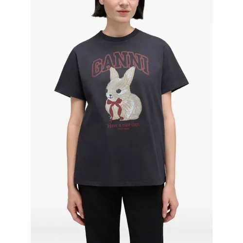 Bunny T-shirt - Ganni - Modalova