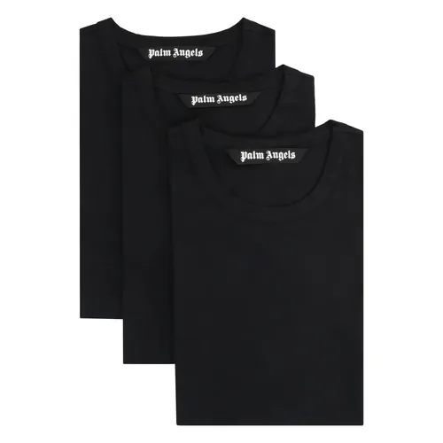 Set of three crew neck t-shirts - Palm Angels - Modalova
