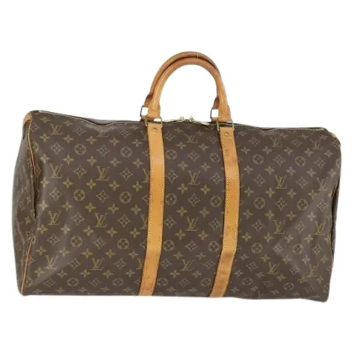 Pre-owned Canvas Weekend Bag - Louis Vuitton Vintage - Modalova