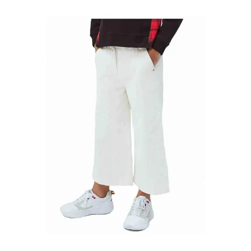 White Culotte Style Cotton Pants - Pepe Jeans - Modalova