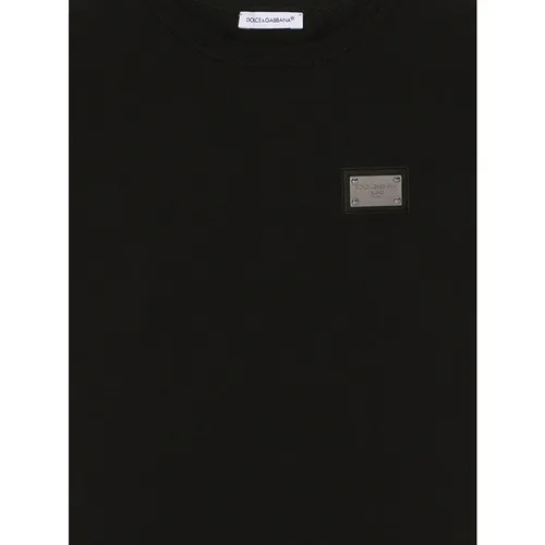 Black T-shirt - Dolce & Gabbana - Modalova