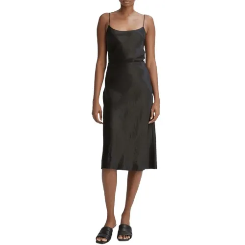 Satin Slip Skirt - Vince - Modalova