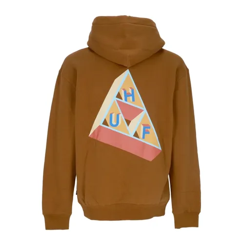 Triple Triangle Long Sleeve Hoodie - HUF - Modalova