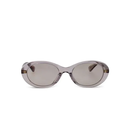 Oval Sunglasses - Bottega Veneta - Modalova