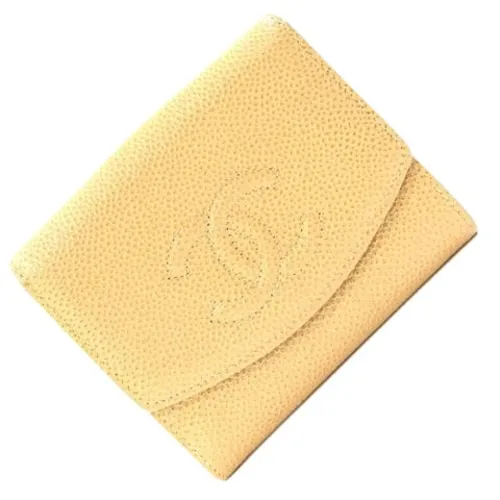 Pre-owned Leather Wallet - Chanel Vintage - Modalova