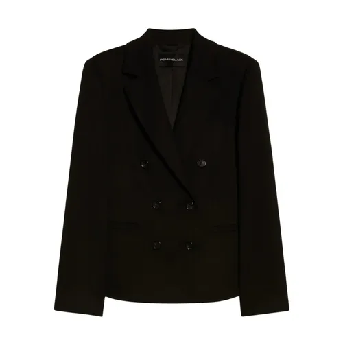 Blazer Slim Cruzado - Pennyblack - Modalova