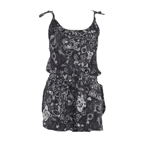 Underbear Tuta Corta Cotone - Moschino - Modalova