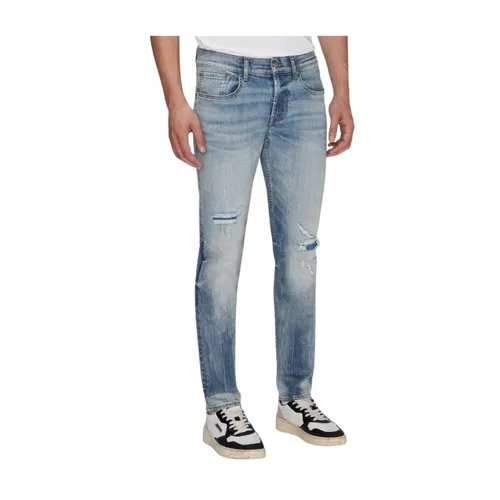 Slimmy Tapered Stretch Tek Wave Jeans - 7 For All Mankind - Modalova
