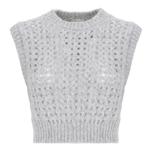 Knitwear > Round-neck Knitwear - - Peserico - Modalova