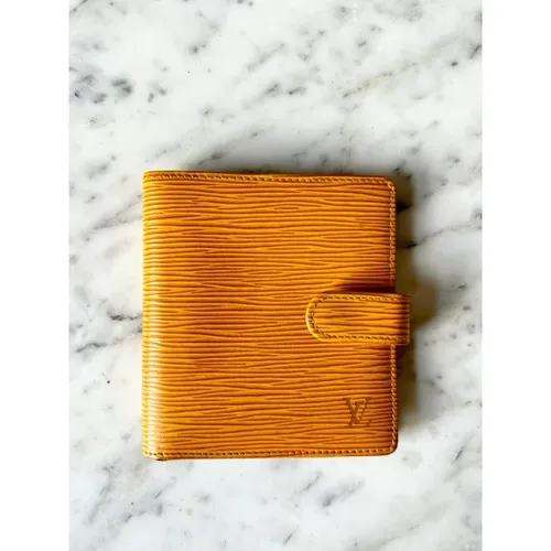 Pre-owned Leather wallets - Louis Vuitton Vintage - Modalova