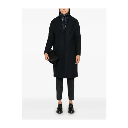 Padded Collar Coat - Herno - Modalova