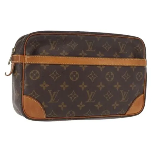 Pre-owned Vintage Canvas Clutch - Louis Vuitton Vintage - Modalova