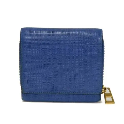 Pre-owned Linen Wallet - Loewe Pre-owned - Modalova