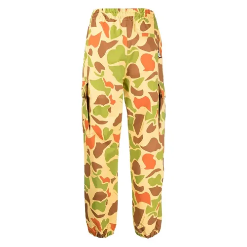 Camouflage Print Elasticated Trousers - Billionaire - Modalova