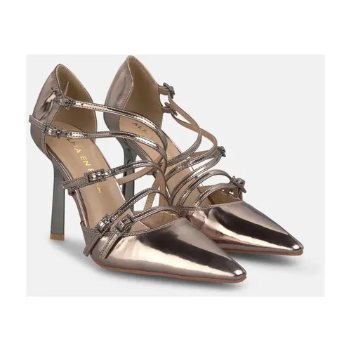 Buckle straps heeled shoe - Alma EN Pena - Modalova